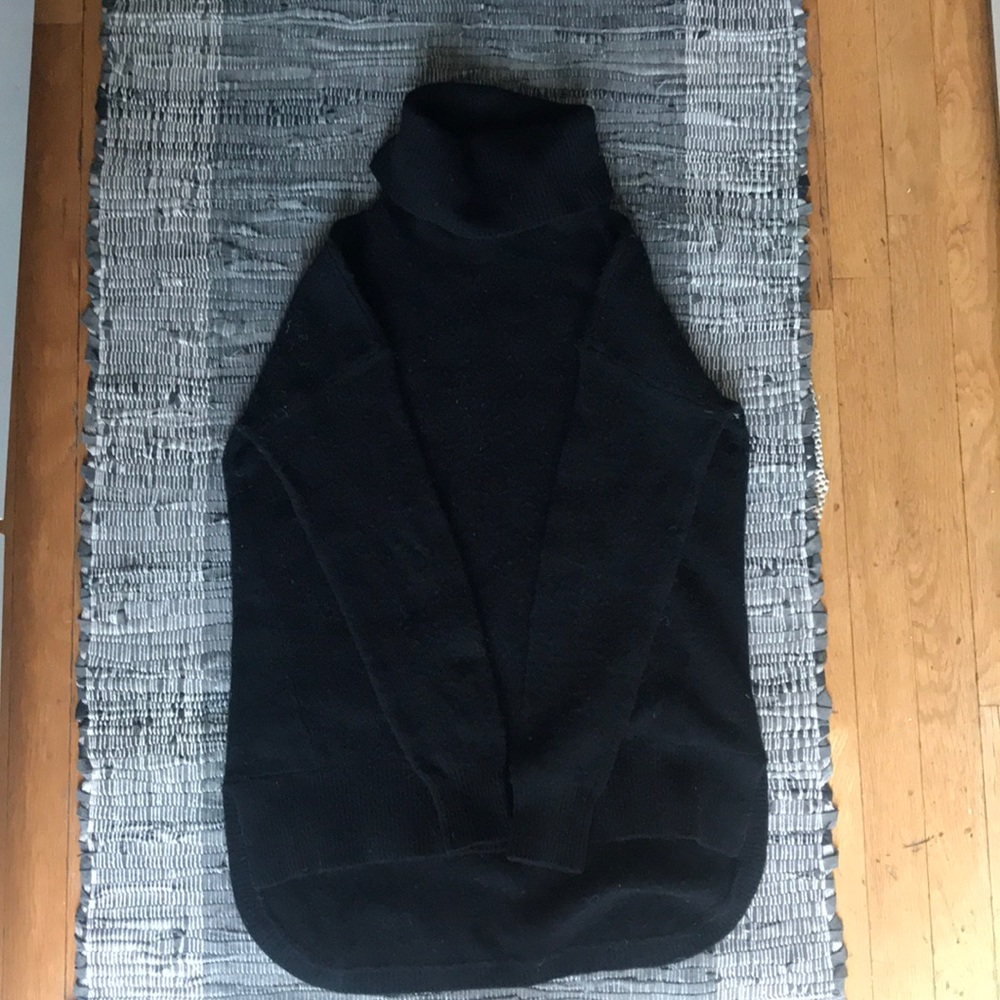 Madewell black turtleneck sweater